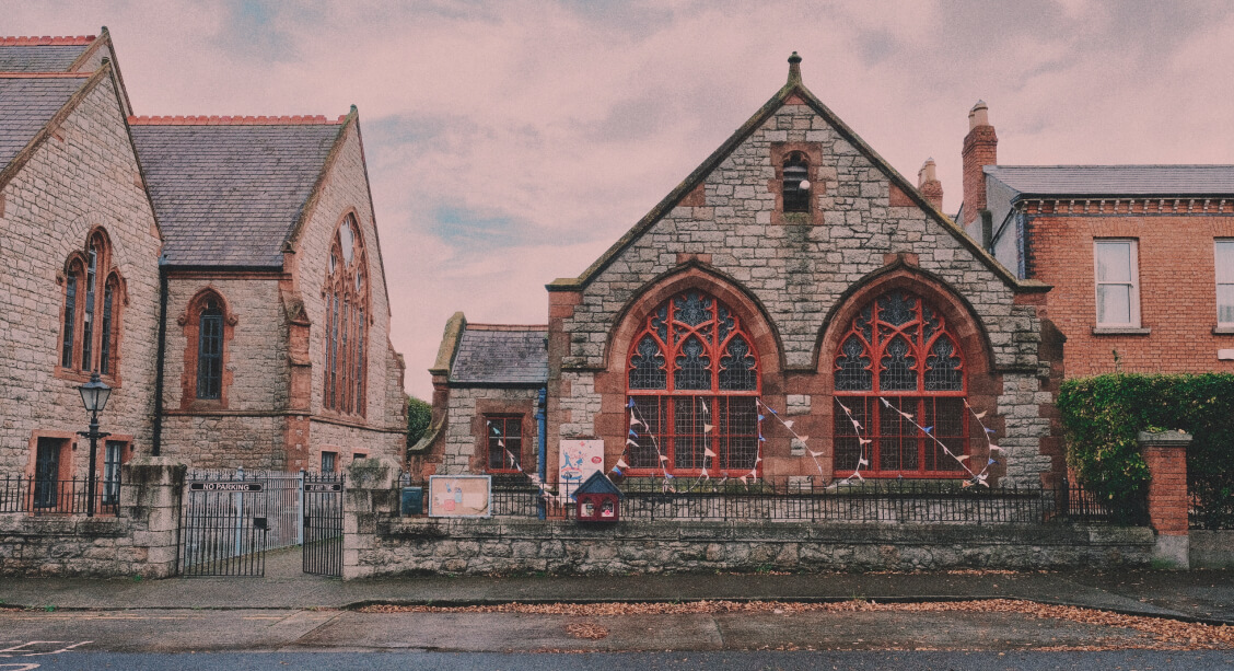 A photo of the exterior of Portobello Community Hall